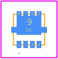 NTTFS015P03P8ZTWG - onsemi PCB footprint - Other - Other - WDFN8 3.3x3.3, 0.65P CASE 511AB ISSUE D_2022-1