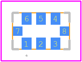 AX5PBF2-1966.0800T - ABRACON PCB footprint - Other - Other - AX5