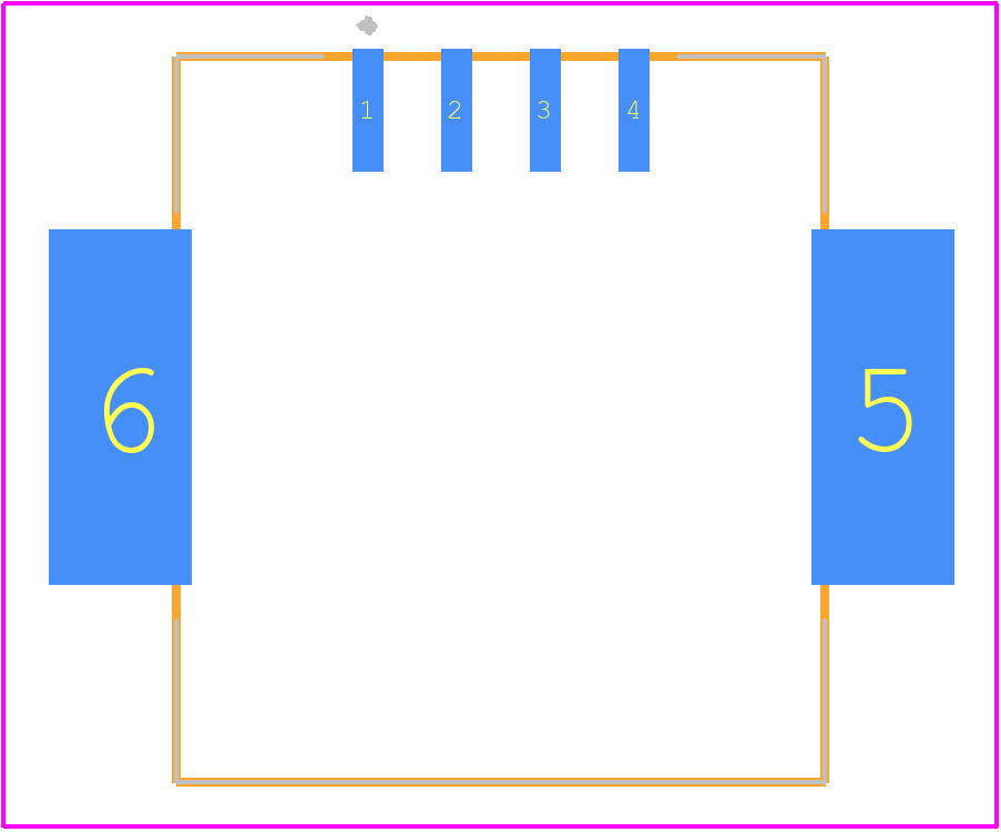 34912-8042 - Molex PCB footprint - Other - Other - 34912-8042-2