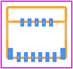 FH35C-11S-0.3SHW(50) - Hirose PCB footprint - Other - Other - FH35C-11S-0.3SHW(50)-2