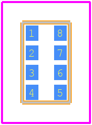TMD26721 - ams OSRAM PCB footprint - Other - Other - TMD26721-1