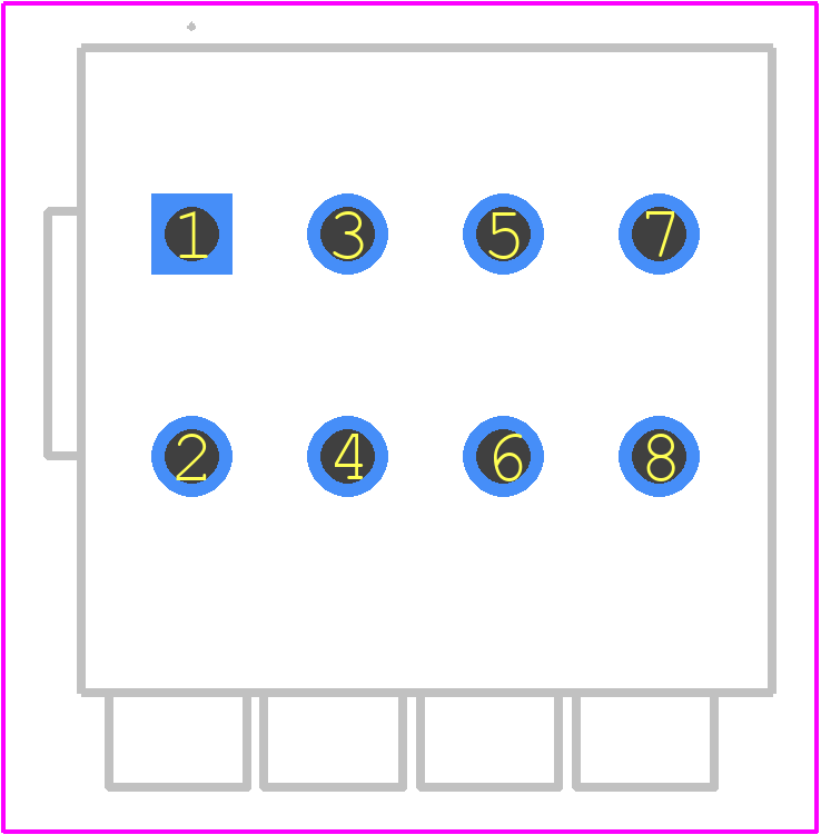 2601-1104 - Wago PCB footprint - Other - Other - 2601-1104-2
