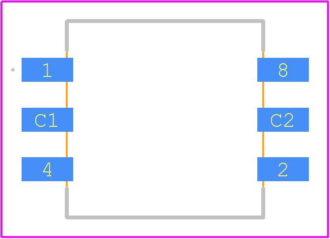 CRE10RRDM1SR - LITTELFUSE PCB footprint - Other - Other - 6-SMT