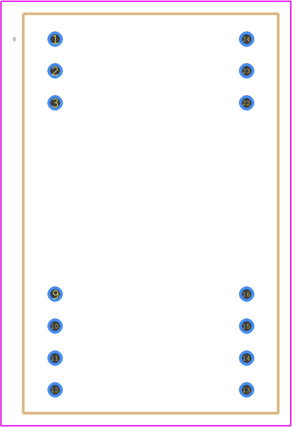 EC4A02H-E - Cincon PCB footprint - Other - Other - EC4A02H-E-1