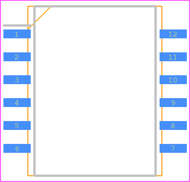 HM2102NL - Yageo Group PCB footprint - Small Outline Packages - Small Outline Packages - HM2102NL