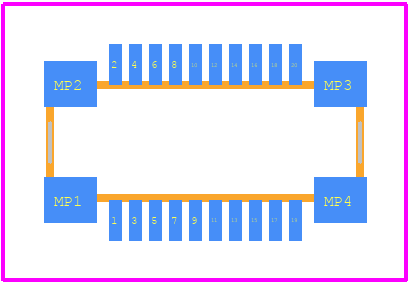 0556500288 - Molex PCB footprint - Other - Other - 0556500288-1