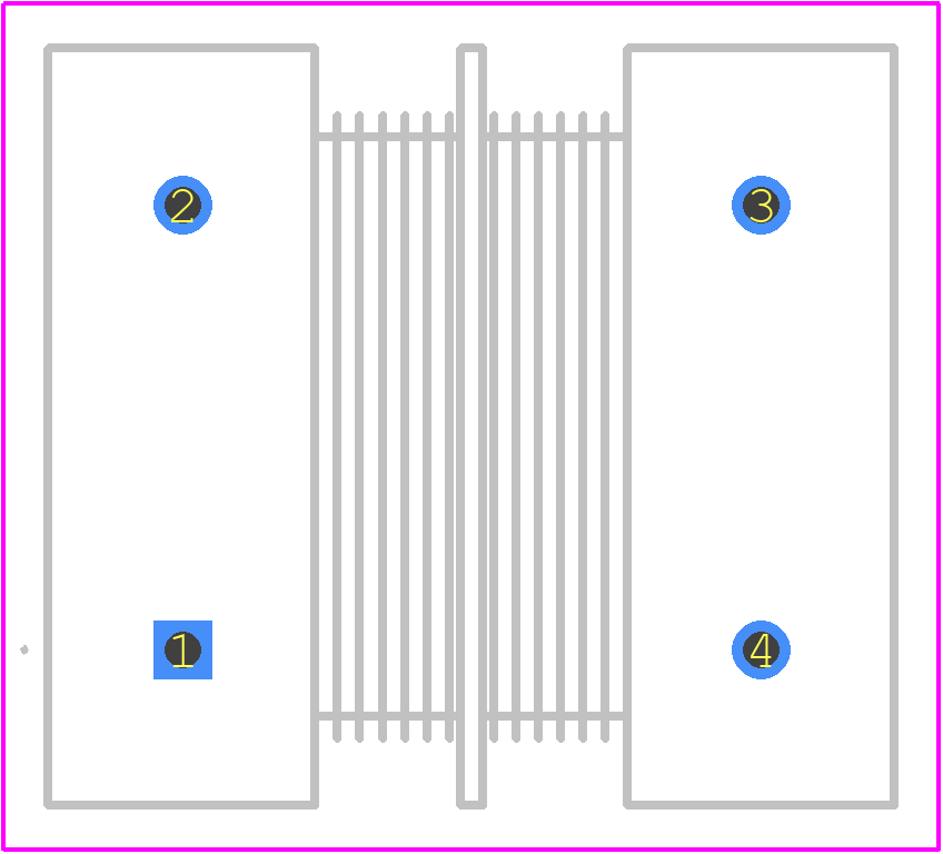 7416-RC - Bourns PCB footprint - Other - Other - 7416-RC-1