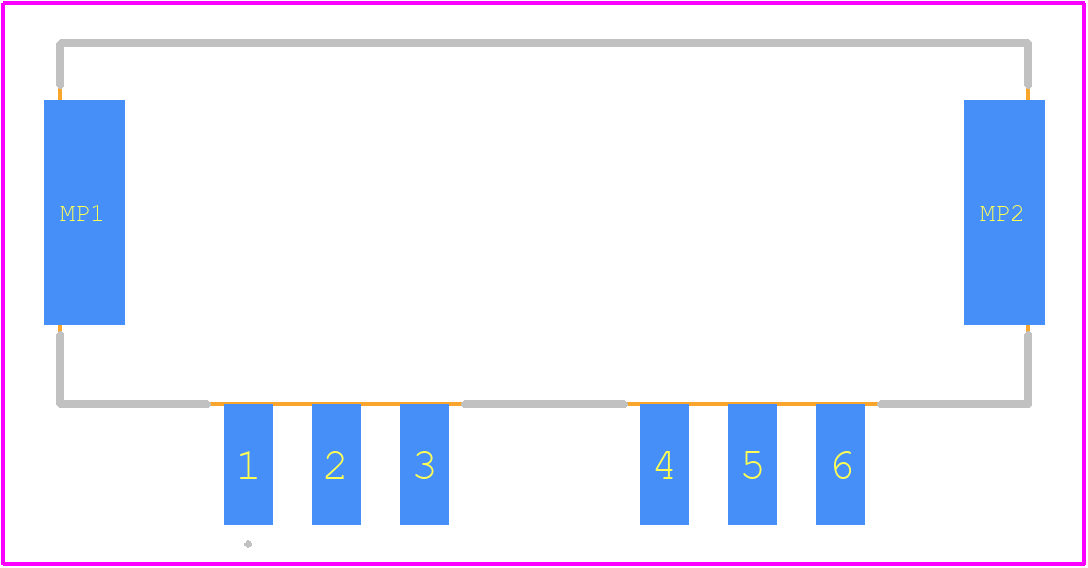 AYC1F0610 - Panasonic PCB footprint - Other - Other - AYC1F0610-3