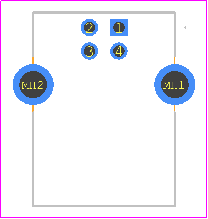 2411+02 - LUMBERG PCB footprint - Other - Other - 2411+02-1