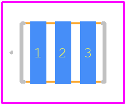 HHP-3 - Mac 8 PCB footprint - Other - Other - HHP-3-3