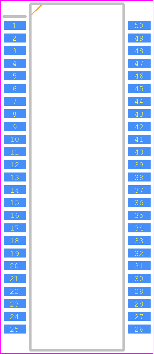 TG111-S201NWLF - Halo Electronics PCB footprint - Small Outline Packages - Small Outline Packages - NW Package