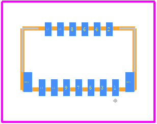 FH35C-13S-0.3SHW(50) - Hirose PCB footprint - Other - Other - FH35C-13S-0.3SHW(50)-3