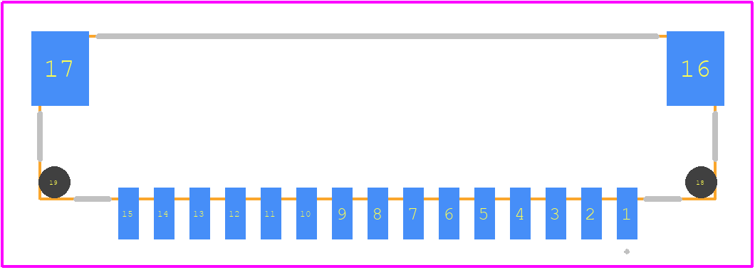 DF14-15P-1.25H(52) - Hirose PCB footprint - Other - Other - DF14-15P-1.25H(52)-2