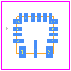 MAX20402AFLE/VY+ - Analog Devices PCB footprint - Other - Other - F153B3FY+1 _ 2022