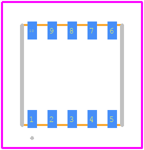 MAX31329NELB+T - Analog Devices PCB footprint - Other - Other - MAX31329NELB+T