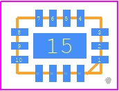 ADAR4002ACPZ - Analog Devices PCB footprint - Other - Other - CP-14-6