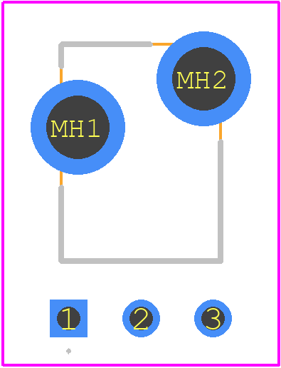 GP1UM271RKVF - Sharp Microelectronics PCB footprint - Other - Other - GP1UM271RKVF-1
