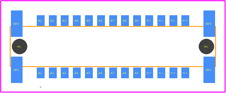 1374877 - Phoenix Contact PCB footprint - Other - Other - 1374877-4