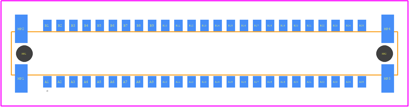 1374033 - Phoenix Contact PCB footprint - Other - Other - 1374033-3