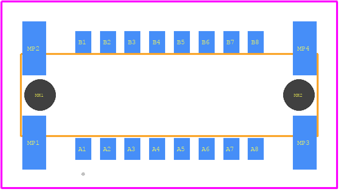 1374874 - Phoenix Contact PCB footprint - Other - Other - 1374874-4