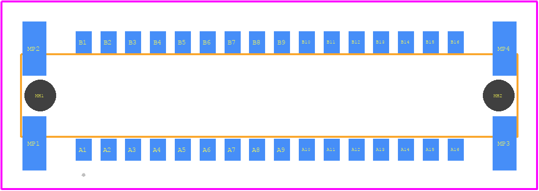 1374879 - Phoenix Contact PCB footprint - Other - Other - 1374879-3