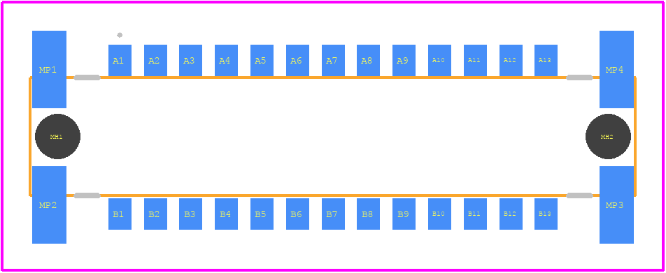 1337141 - Phoenix Contact PCB footprint - Other - Other - 1337141-4