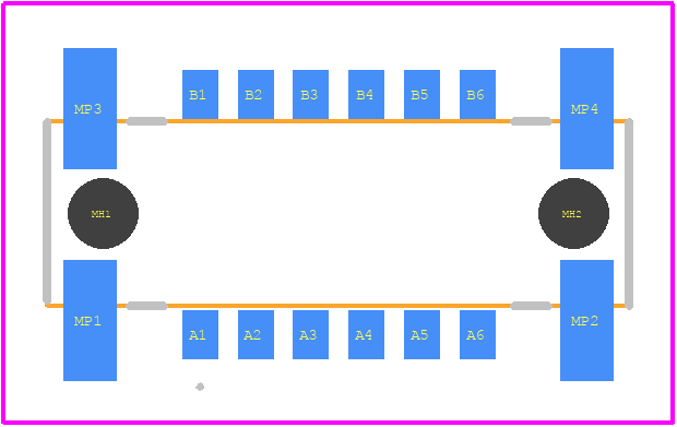 1374027 - Phoenix Contact PCB footprint - Other - Other - 1374027-4