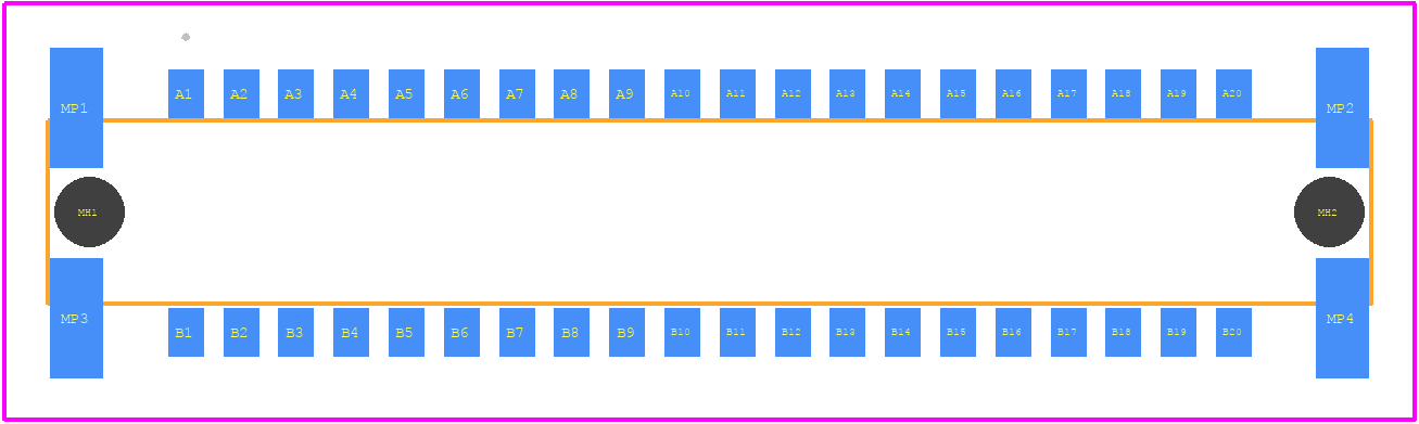 1337142 - Phoenix Contact PCB footprint - Other - Other - 1337142-4