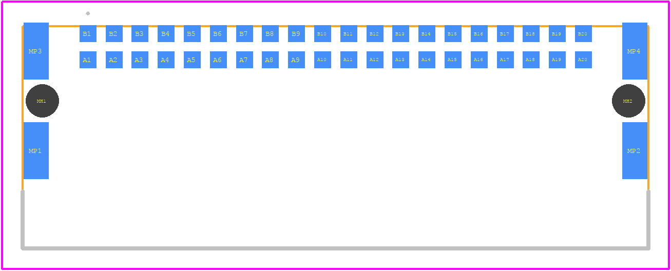 1337015 - Phoenix Contact PCB footprint - Other - Other - 1337015-3