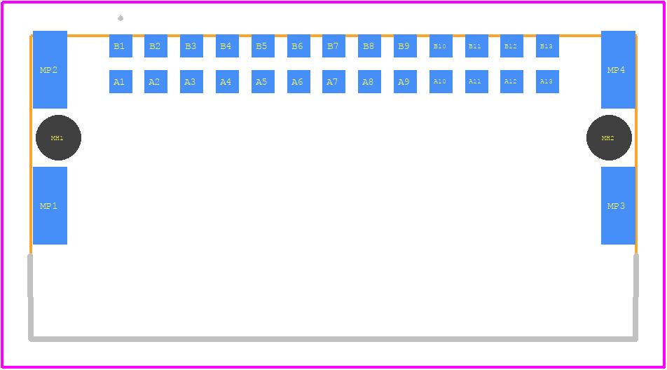 1337013 - Phoenix Contact PCB footprint - Other - Other - 1337013-4