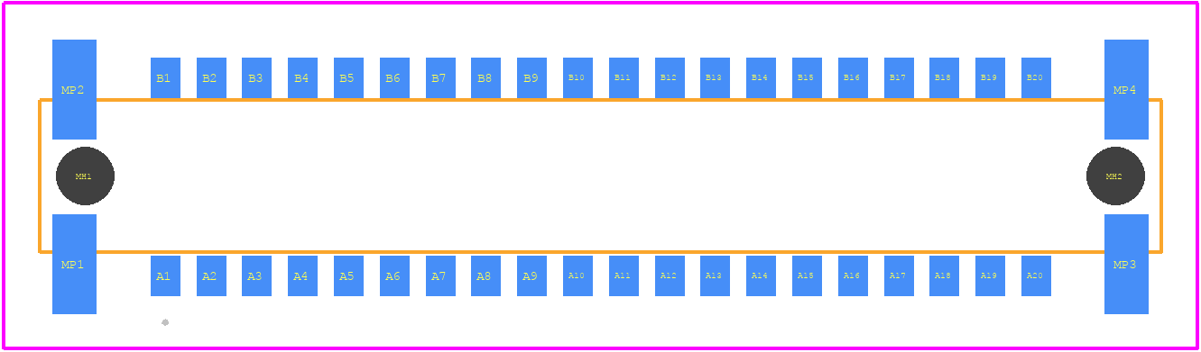 1374032 - Phoenix Contact PCB footprint - Other - Other - 1374032-4