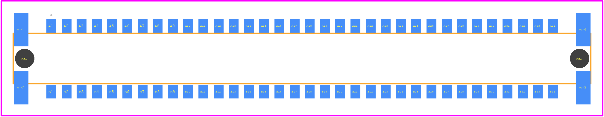 1337144 - Phoenix Contact PCB footprint - Other - Other - 1337144-4