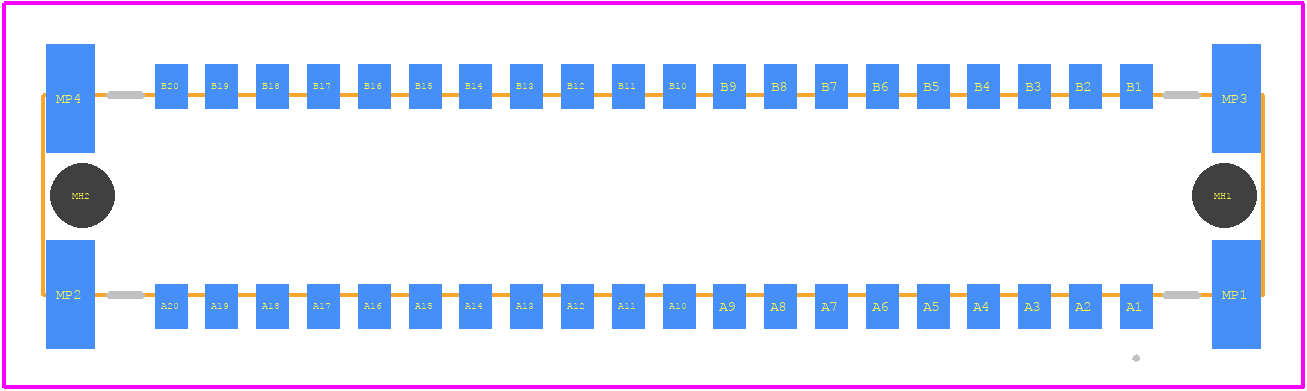 254539-E - TE Connectivity PCB footprint - Other - Other - 254539-E-1