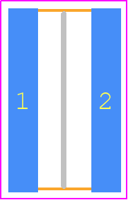 LTR100JZPFLR300 - ROHM Semiconductor PCB footprint - Resistor Chip - Resistor Chip - LTR100