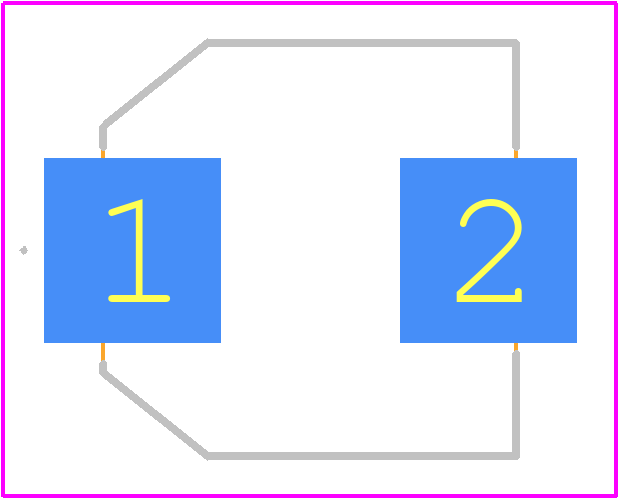 A769MS127M1HLAV016 - Yageo Group PCB footprint - Other - Other -  10 × 12.4 mm