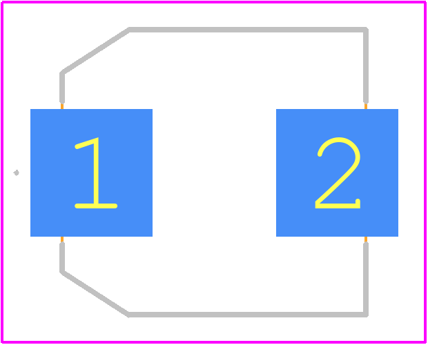 A771MS107M1JLAV018 - KEMET PCB footprint - Other - Other -  10mmx12.4mm