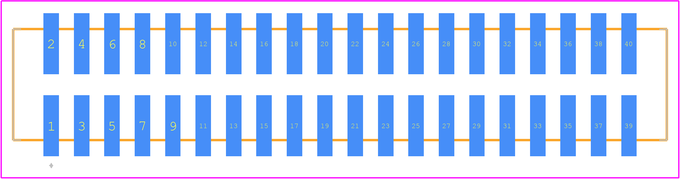 HTSS-120-01-L-DV-P - SAMTEC PCB footprint - Other - Other - HTSS-120-01-L-DV-P-1