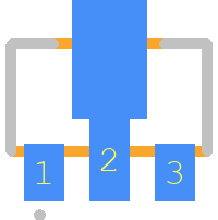 AP1115B - Diodes Incorporated PCB footprint - Other - Other - SOT89-3L