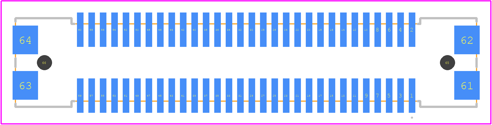 FX26-60S-1SV20 - Hirose PCB footprint - Other - Other - FX26-60S-1SV20-3