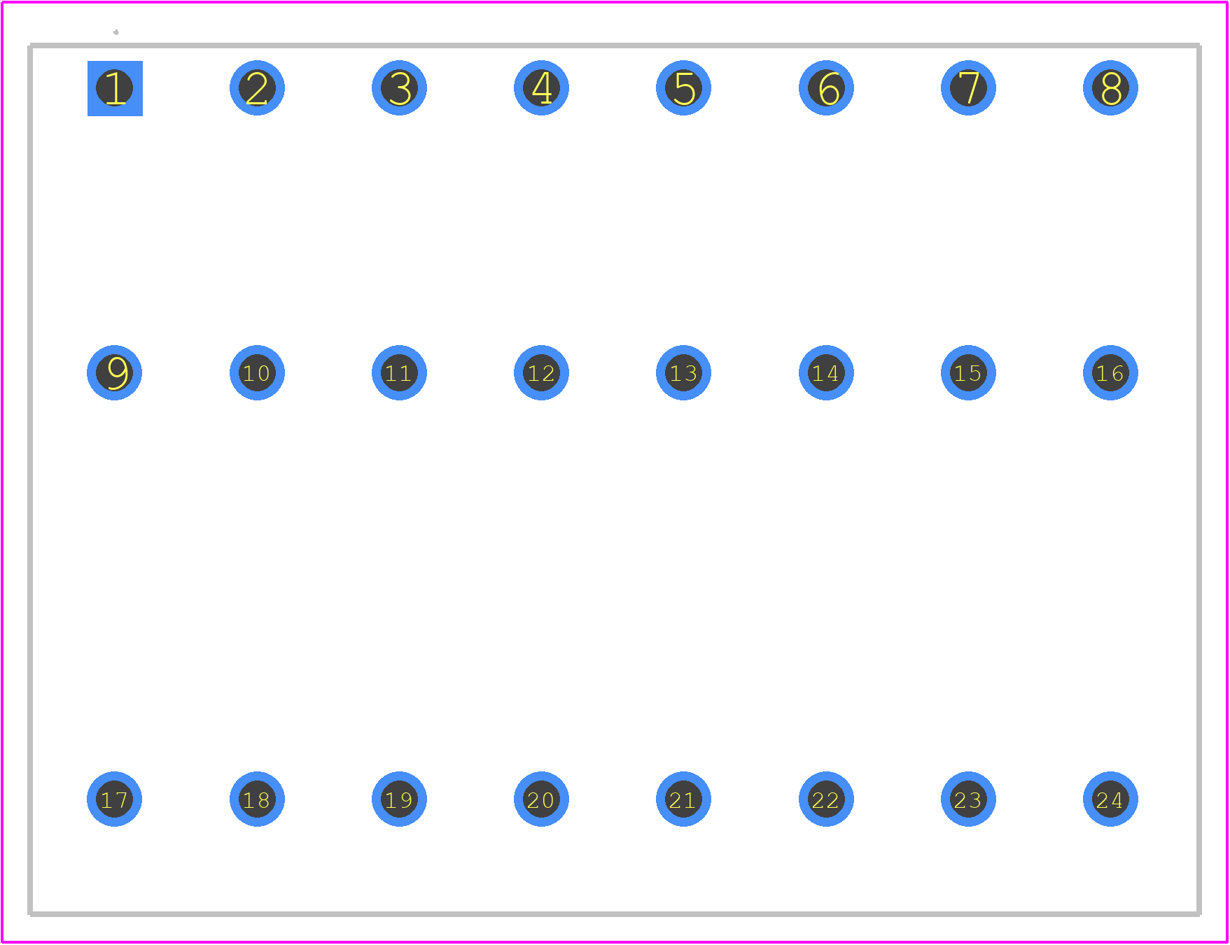 737-308 - Wago PCB footprint - Other - Other - 737-308-1