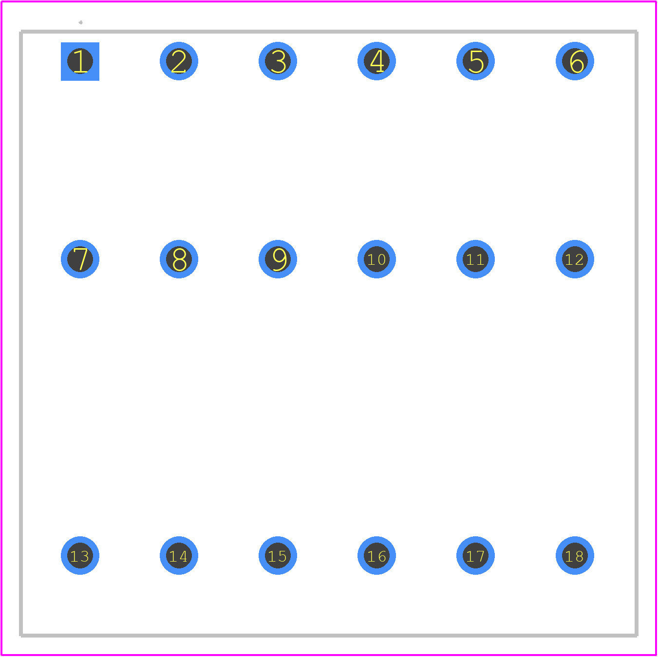 737-306 - Wago PCB footprint - Other - Other - 737-306-1