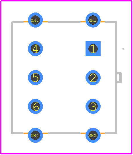 A28KB-BH - NKK Switches PCB footprint - Other - Other - A28KB-BH-1