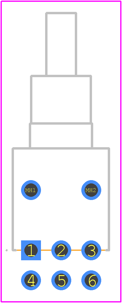 TL49W005000 - Apem PCB footprint - Other - Other - TL49W005000-2