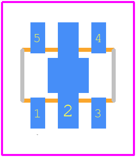 XD6702D501PR-Q - Torex PCB footprint - Other - Other - SOT-89-5_2022