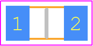0ZCJ0035AF2E - Bel PCB footprint - Fuses Chip - Fuses Chip - 0ZCJ0035AF2E
