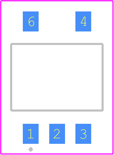 APT1222WA - Panasonic PCB footprint - Other - Other - DIP6_Wide_SurfaceMount