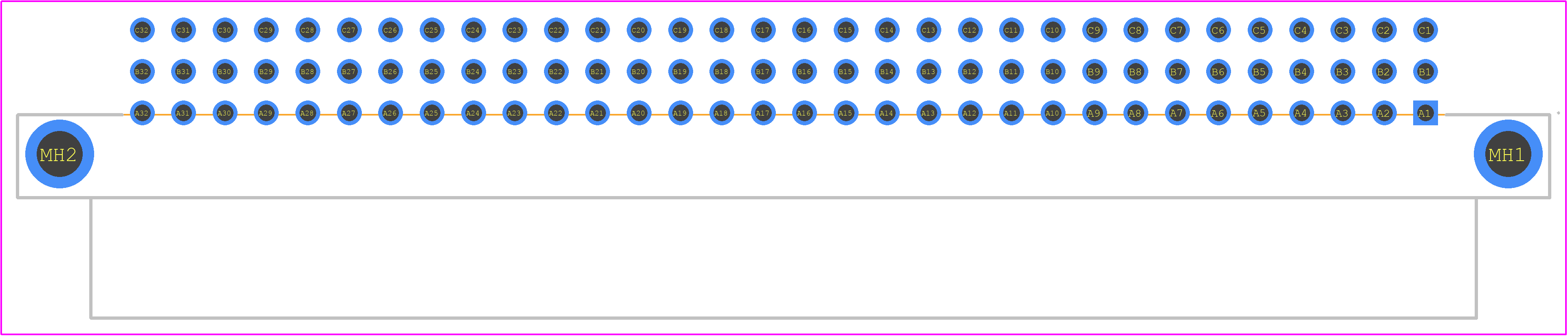 284258-E - TE Connectivity PCB footprint - Other - Other - 284258-E-1