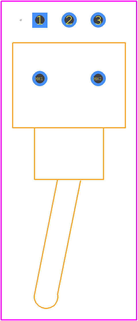A12EH - NKK Switches PCB footprint - Other - Other - A12EH-2