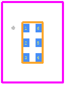 TMD27123M - ams OSRAM PCB footprint - Other - Other - TMD27123M-2
