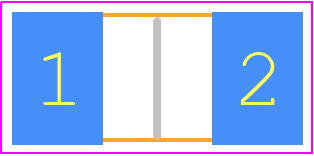 3504G3A121RFTDF - TE Connectivity PCB footprint - Resistor Chip - Resistor Chip - 2512 (6432 Metric)_2024-4